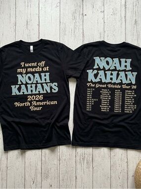 Noah Kahan 2026 Great Divide shirt